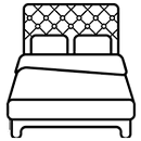 French double bed + <br/> 1 single bed